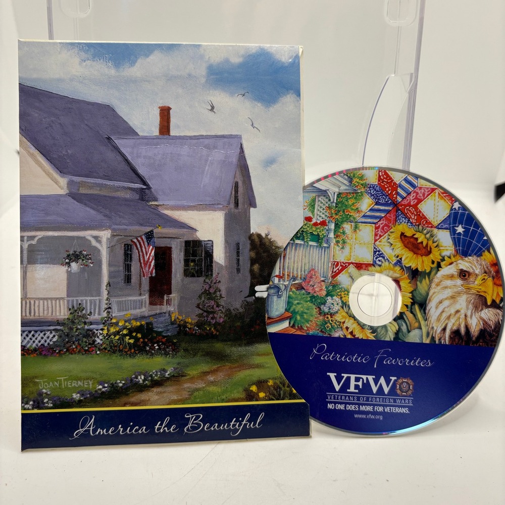 VFW Patriotic Favorites CD Veterans of‎ Foreign Wars America the Beautiful Music
